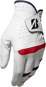 Bridgestone Golf MLH Soft Grip Glove White Small
