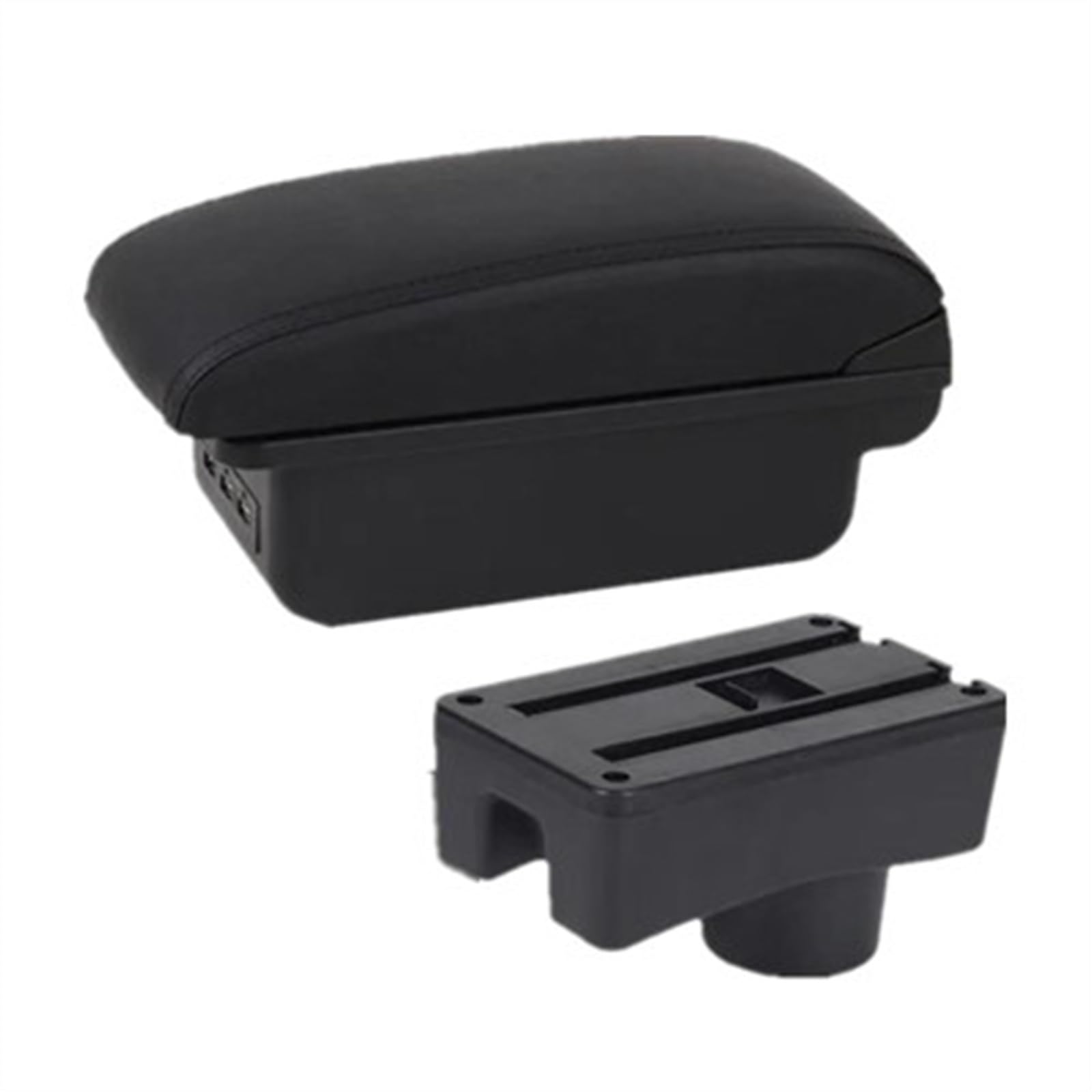 Ysdsls 3 Black Line Center Console Armrest Storage Box For Accent For Tagaz Car Interior Parts Modification Accessories