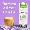 Califia Farms - Unsweetened Almond Barista Blend Almond Milk, 32 Oz (Pack Of 6), Shelf Stable, Dairy Free, Plant Based, Vegan, Gluten Free, Non GMO, Sugar Free, Milk Frother, Creamer