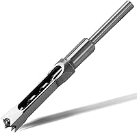 Vista 10 de SaferCCTV Broca de agujero cuadrado, broca de mortaja para carpintería de 1/2 pulgada, herramienta de taladro de mortaja de cincel hueco