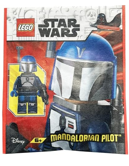 LEGO Star Wars Mandalorian Pilot Minifigure Paper Bag Set 912401