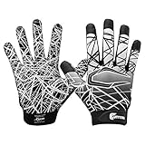 Cutters S150 Game Day Receiver Handschuhe Jugend und Senior - schwarz Gr. XL