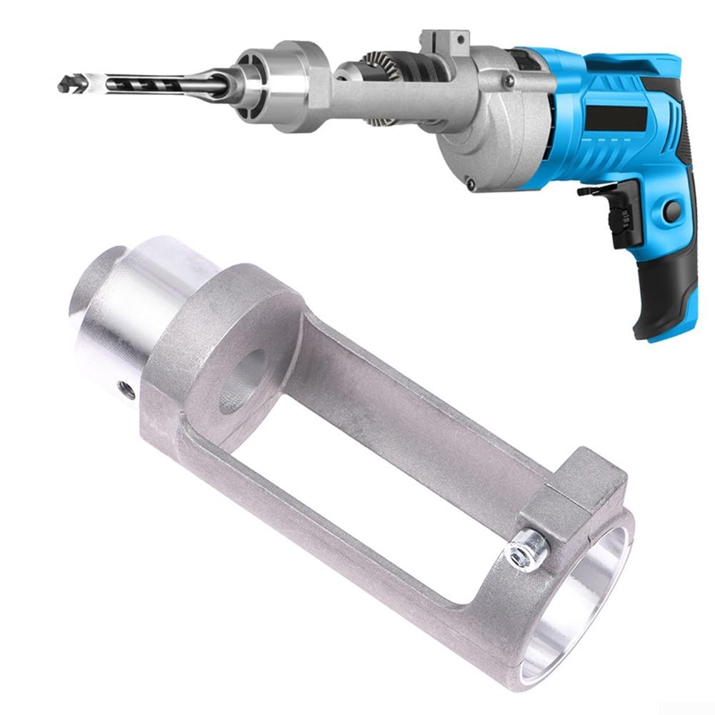 Adaptateur de foret à trou carré, adaptateur de foret en alliage d'aluminium, outil de forage à mortaise pour perceuse manuelle, travail du bois