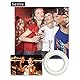 XINBAOHONG Selfie Licht Handy Ringlicht Handy 40 LED Ringleuchte mit 3 Stuff Helligkeit USB Wiederaufladbar Selfie Ring Licht, für Alle Handy/Tablet/Laptop und Fotos (Weiß)