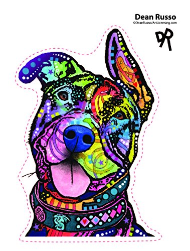 Enjoy It Dean Russo Pit Bull Car Sticker, Outdoor Rated Vinyl Sticker Decal for Windows, Bumpers, Laptops or Crafts - Image 4