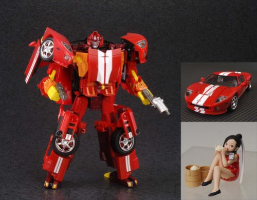 Amazon.com: Transformers Takara Binaltech BTA-05 Hot Rodimus Ford 