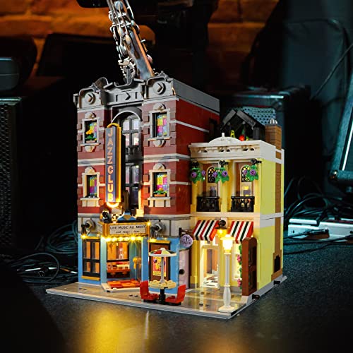 Lightailing Kit Di Illuminazione A Led Per Lego- 10312 Jazz-Club Modello Da Costruire - Set Di Luci A Led Compatibile Con Il Modello Lego (Non Include