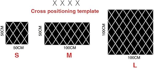 Miniatura 3 de 58 calcomanías de espejo de pared, calcomanías murales extraíbles, decoración geométrica de arte en forma de diamante, espejo acrílico, calcomanía