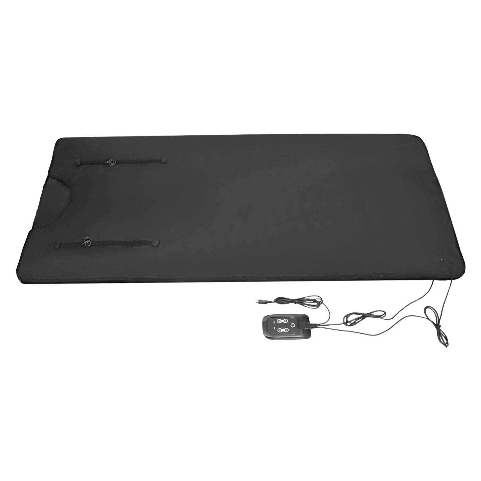 Manta térmica para sauna de infrarrojos, 500 W, para sauna, con mando a distancia, bolsa portátil, 30-70 ℃ 20-60 min, para sudar, relajación, desintoxicación, mejora la piel