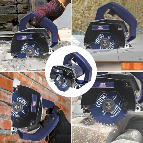 Image of OEM Marble Cutter 4-Inch 1240W | Includes Blade, Tool Kit, Accessories | High-Speed Cutting Machine for Marble, Granite, and Wood | Portable Electric Circular Saw for Precise Cuts | CM4
