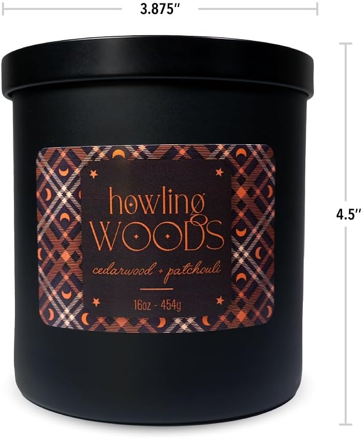 Colonial Candle Halloween Scented Candle, Howling Woods