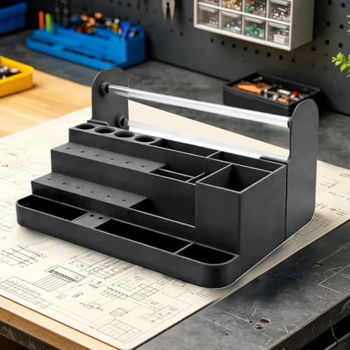 Rangement pour outils de réparation de téléphone avec compartiments - 4