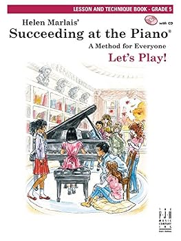 Sheet music Succeeding at the Piano, Lesson and Technique Book, Grade 5 Book