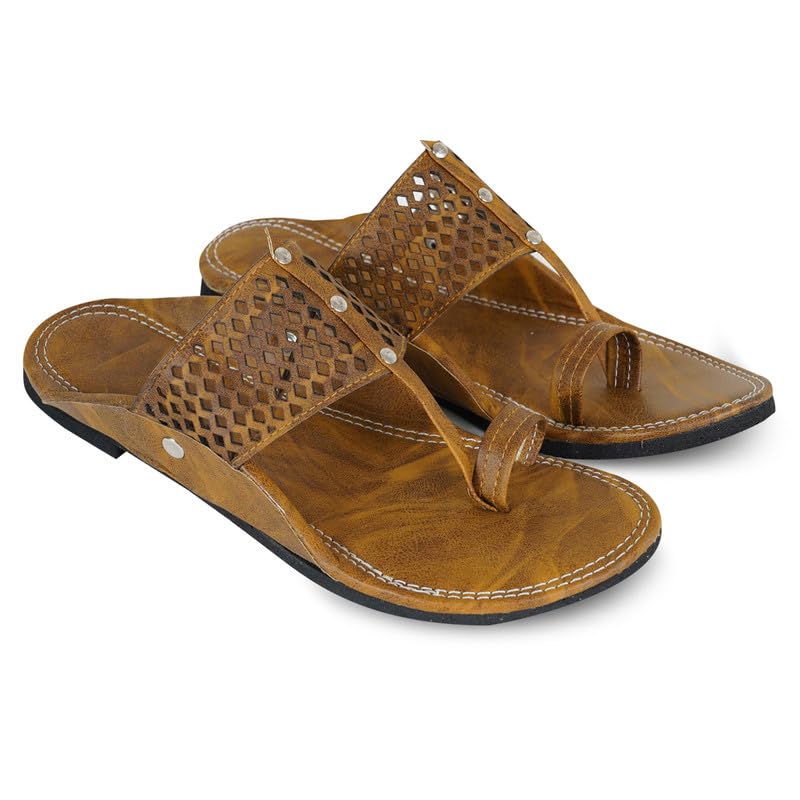 Image of DFR Ethnic Rajasthani Slippers for Men