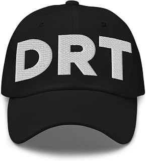 Hogue WS LLC DRT Airport Hat (Embroidered Dad Cap) Flying to Del Rio Airport