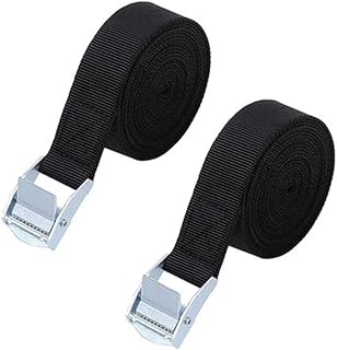 Tie Down Straps 1200 lbs 1''x16.4', Adjustable Lashing Straps Heavy Duty Ratchet Cargo Straps with Zinc Alloy Press Button for Carrying Various Cargo or Luggage