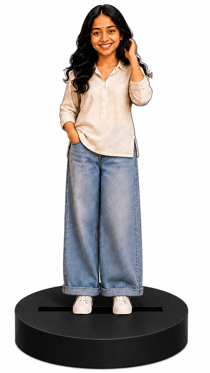 Custom Girl Caricature Standee Personalized Photo Gift for Girls and Women-image-42