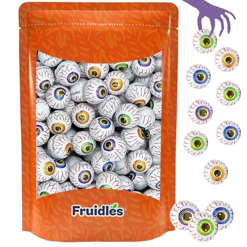 Halloween Peanut Butter Spooky Eye Balls, Trick-Or-Treat Party Bag Fillers,