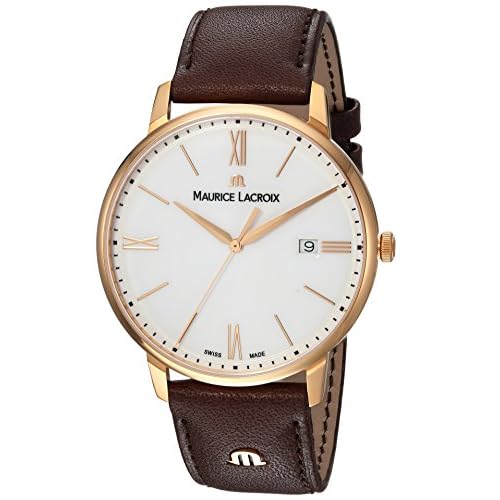 MAURICE LACROIX Reloj Analógico para Hombres de Cuarzo EL1118-PVP01-112-1
