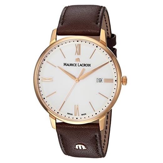 MAURICE LACROIX Reloj Analógico para Hombres de Cuarzo EL1118-PVP01-112-1