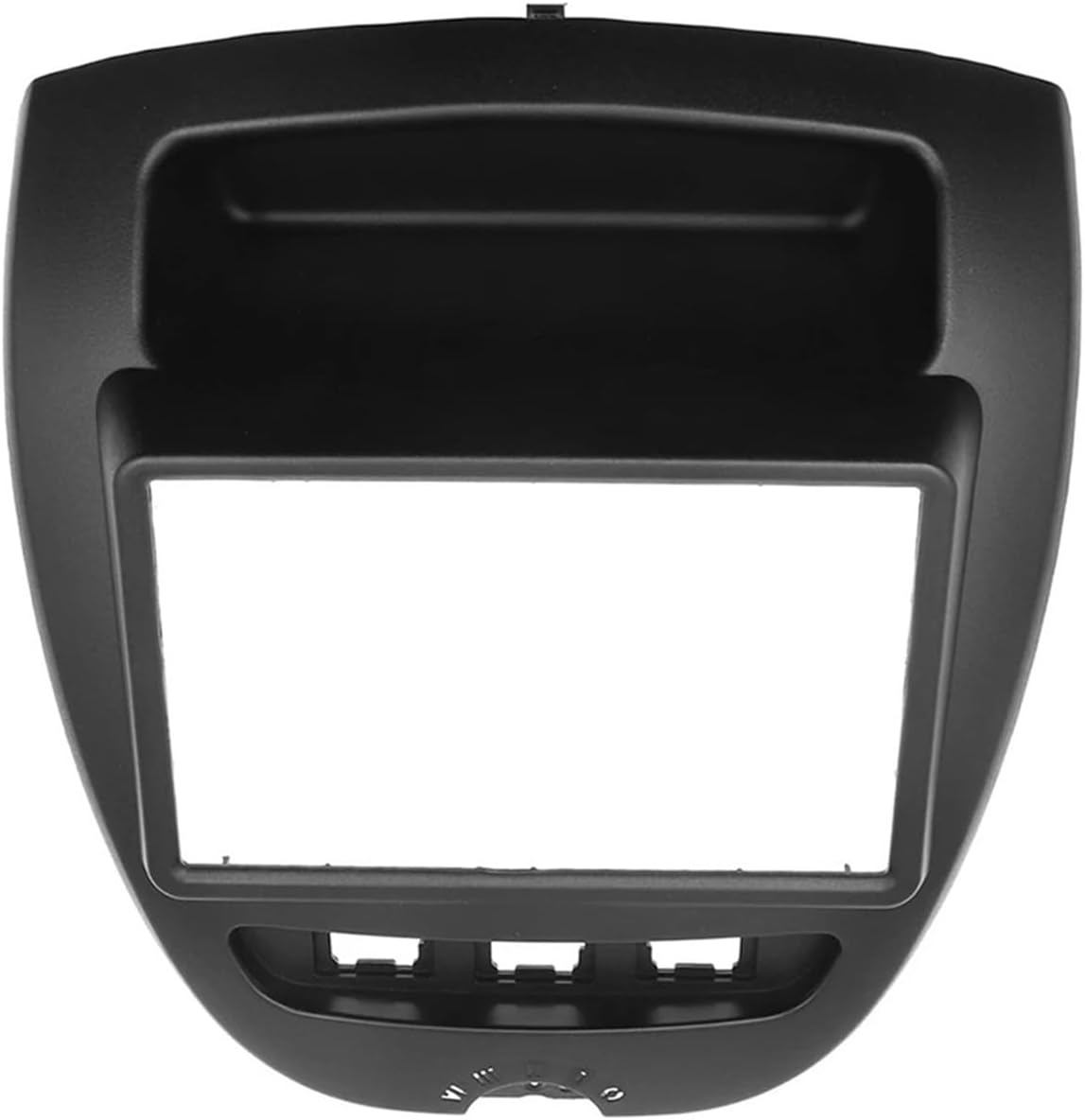 カーラジオフレーム に適合する アイゴ 2005-2014年式用 カーラジオフレーム フェイシア ダッシュ DVD ラジオパネル ダ