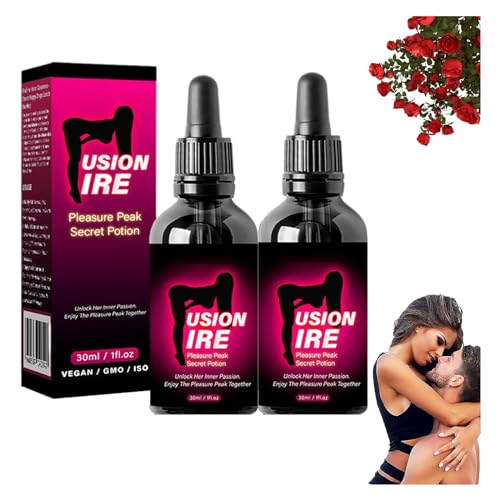 Niblido FusionFire Pleasure Peak Secret Potion – Natürliche Steigerung der Libido, Intimität & Leidenschaft, Unparfümiert, Unisex, Erwachsene