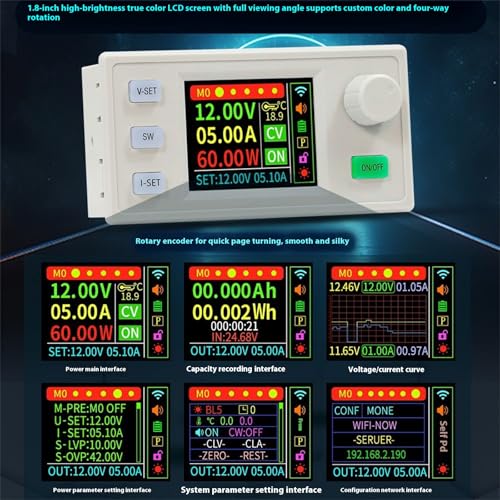 Corriente estabilizada ajustable de 0-125V en módulo de potencia de 2000W 6