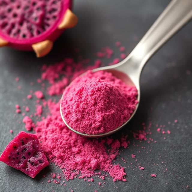 Dragon Fruit Powder for Baking & Drinks, 4 oz | Pink Pitaya Powder | Vegan, Non-GMO Great for Smoothies & Natural Food Coloring - Image 5