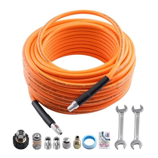 maXpeedingrods 100FT Sewer Jetter Kit