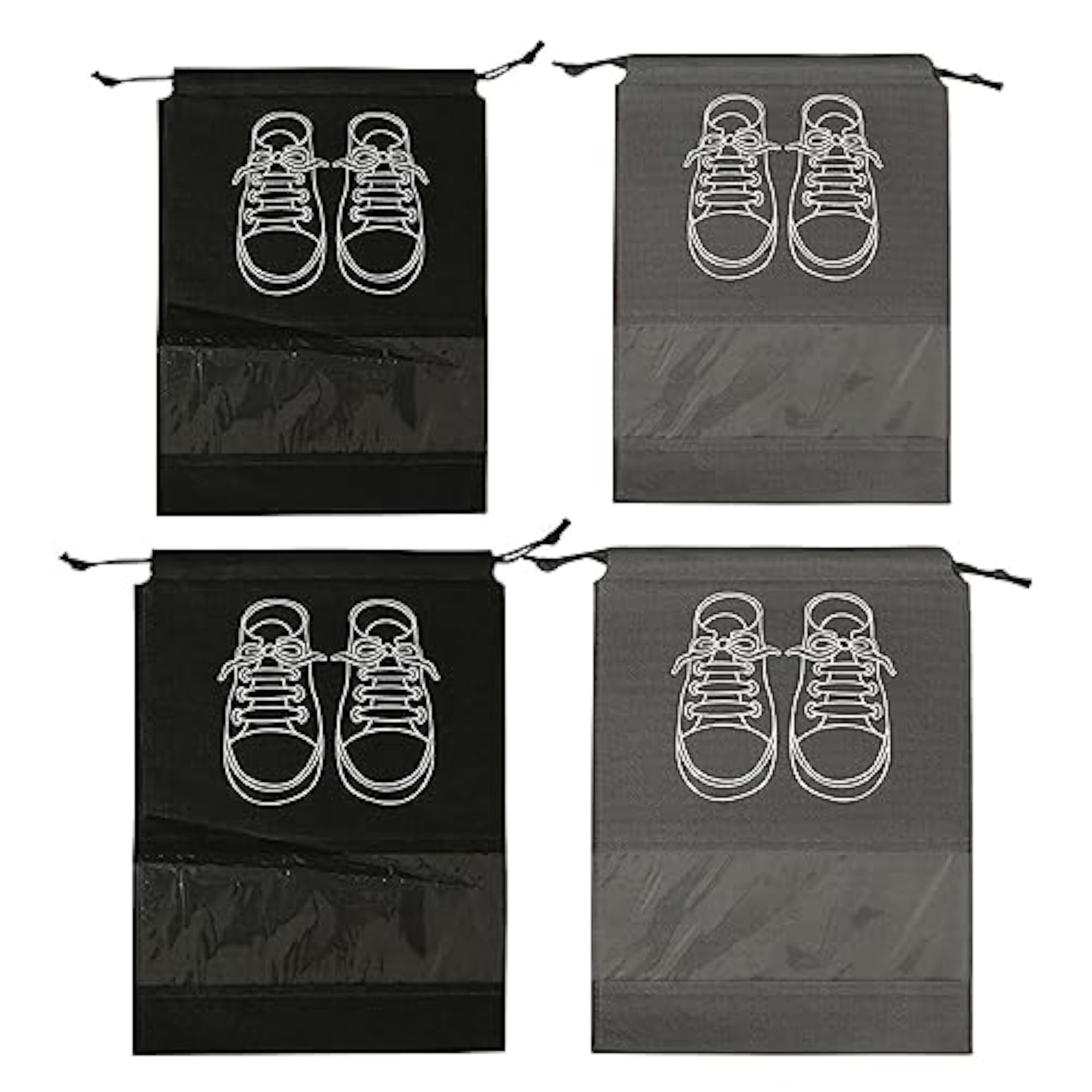 Travel Shoe Bag Fabric Drawstring Storage Bag