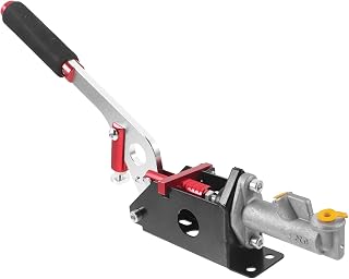 UPKOCH Freno de Mano Hidráulico para Coche Resistente la Corrosión con Mango Esponjoso Ergonómico Color Rojo Compatible con Sistemas de Drift y Competición Color Aleatorio