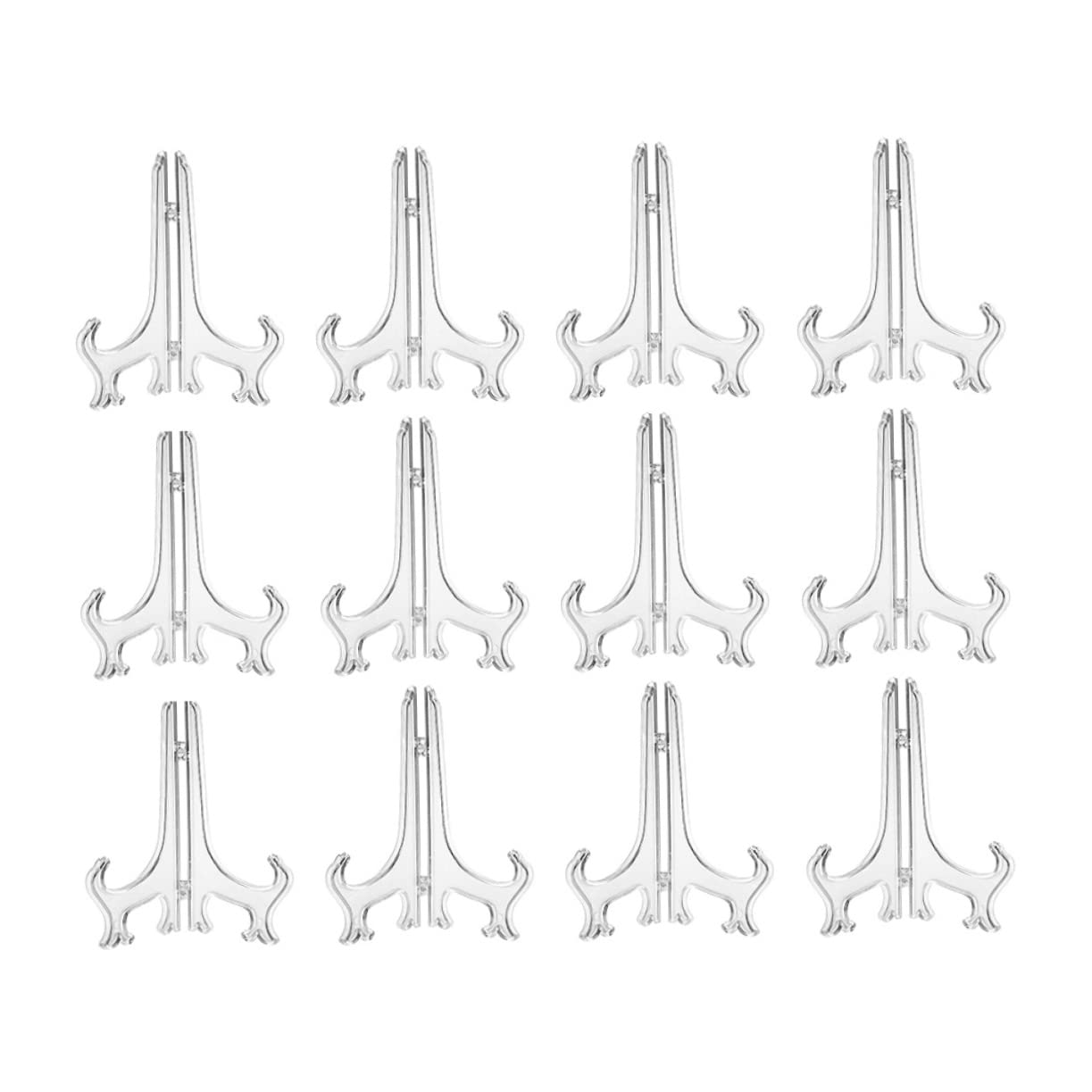 ERINGOGO 10Pcs Folding Photo Frame Racks Lightweight Display Holders for Elegant Showcase of Photos and Art Any Room