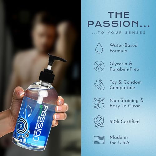 Passion Lube PL100-16OZ Passion Natural Water-Based Lubricant thumb #4