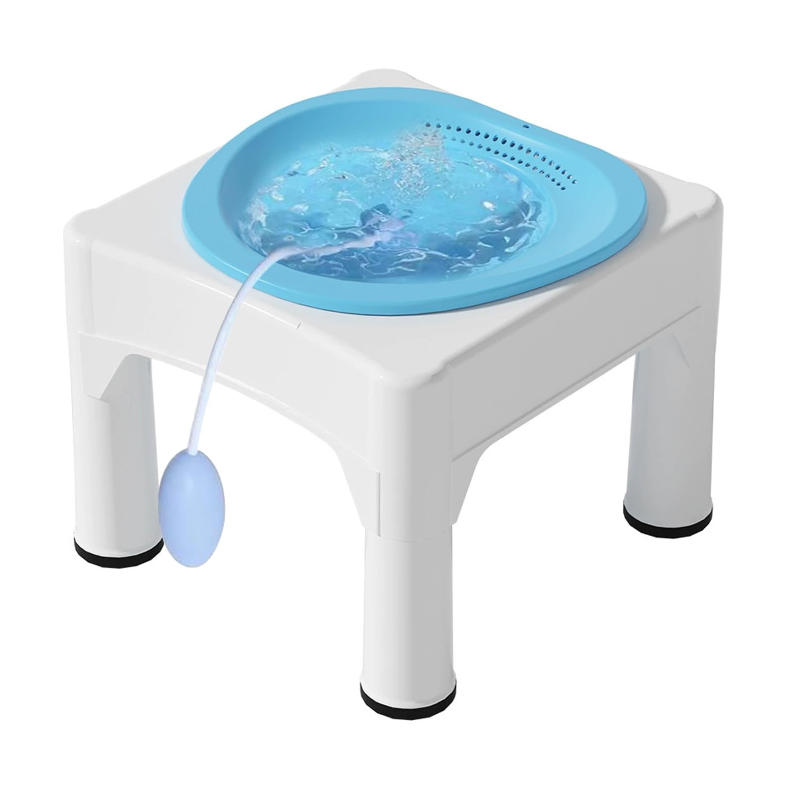 Bagno di Vapore, Bagno di Vapore con Sgabello Bagno di Vapore Per Lo Scarico del Water Bagno di Vapore Rimovibile Per il Trattamento Delle Emorroidi Assistenza Post-Partum Donne Incinte e Anziani