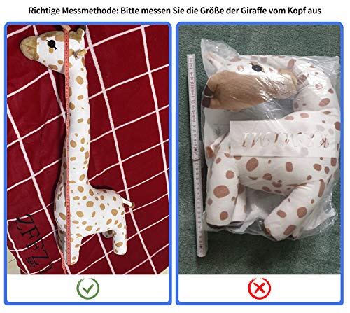 Plüschtiere Giraffe, Plüschtier Süßes Kuscheltier Weiche Giraffe Spielzeug Puppe Geburtstagsgeschenk,67cm