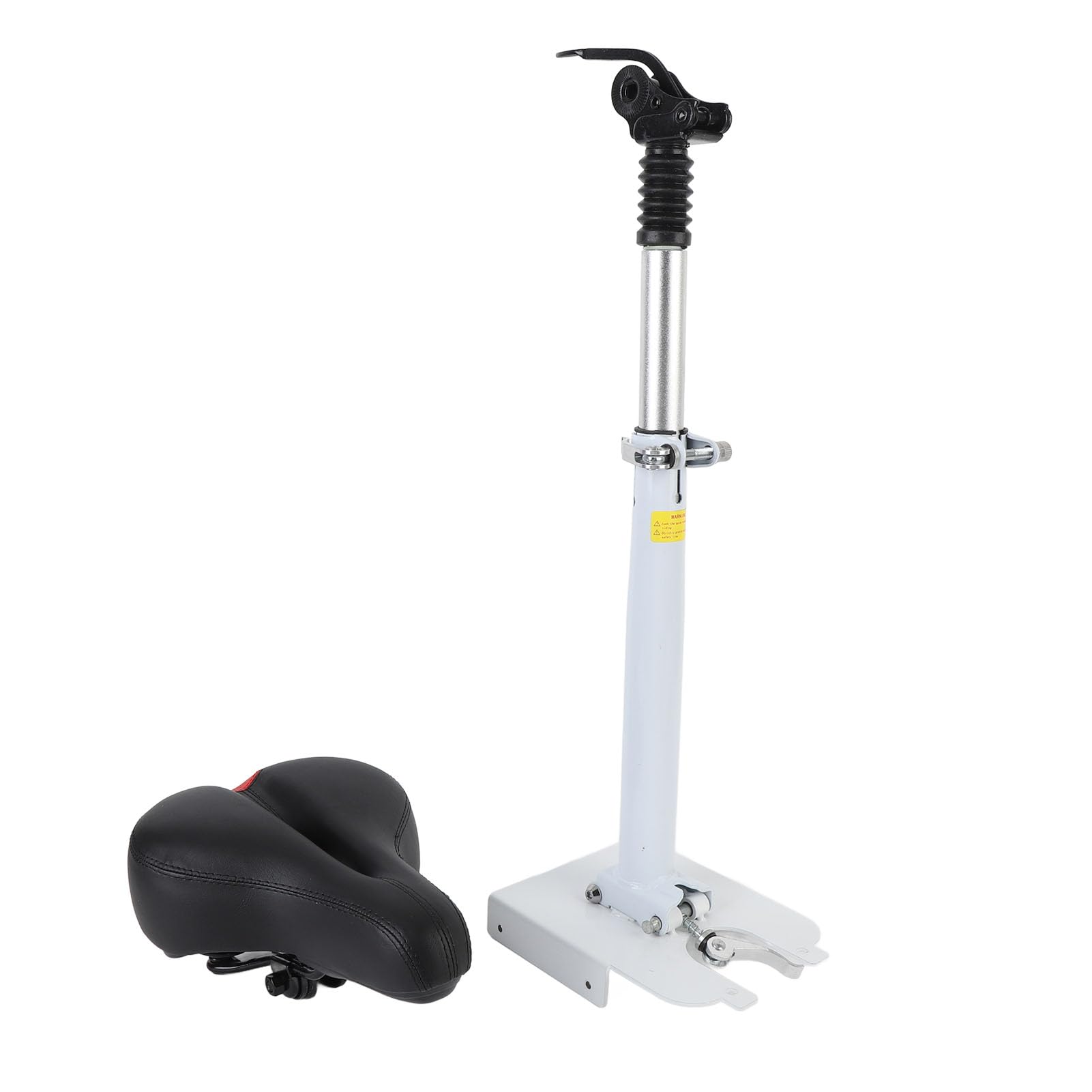 Selle de Scooter électrique, Fixation de Scooter Pliable pour M365 1S Lite, Siège Réglable en Alliage d'aluminium Absorbant Les Chocs avec Réglage de la Hauteur, Aucun Perçage Requis pour
