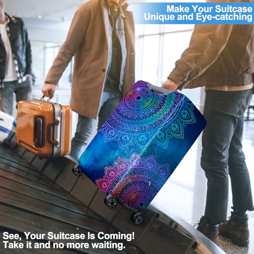 ICOSY Luggage Suitcase Covers - Elastic Cover Protectors, Scratch Resistant, Fits 18-32 Inch Luggage3