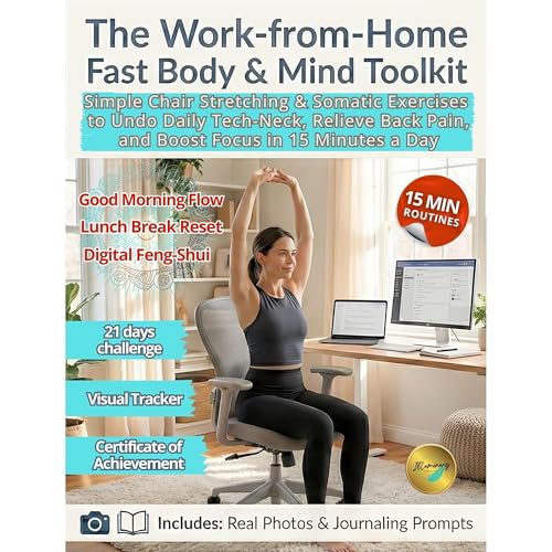 THE WORK-FROM-HOME FAST BODY & MIND TOOLKIT Audiolibro Por Illuminary Publishing arte de portada