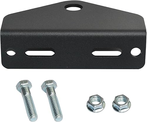 BESULEN Enganche universal de remolque para cortacésped de giro cero, montaje de enganche de remolque de 3/4 pulgadas con 2 tuercas y tornillos,