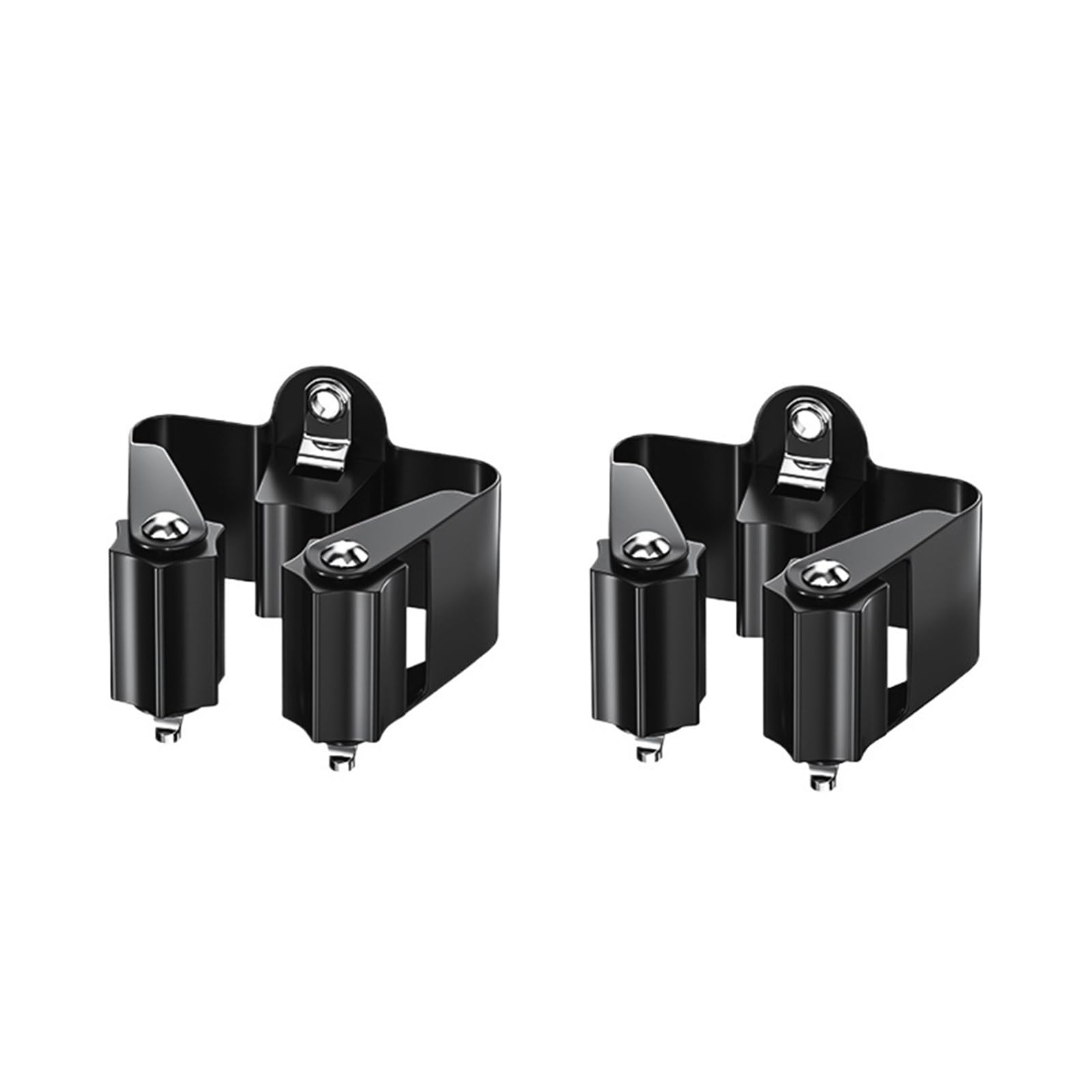 HRXEXSBAM 2/3/4PCS Waterproof Multi-Purpose Wall Hooks, Heavy Duty Mop Broom Organizer Holder for Bathroom(2pcs-2)