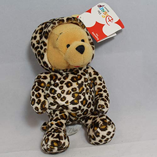 Hard to Find Disney Winnie the Pooh Wild Leopard 7” Plush Winnie the Pooh Bean Bag Doll