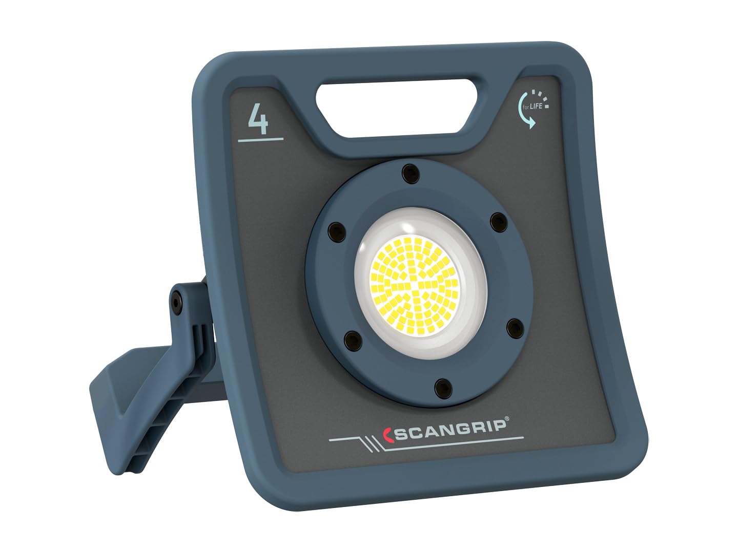 Scangrip NOVA 4 FOR LIFE, LED Work Light, Provides Reliable and Uninterrupted Illumination Resistant to Water and Dust, From 4000 lumens