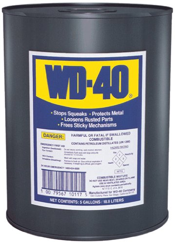 WD-40 10117 Multi-Use Product, 5 Gallon Pail