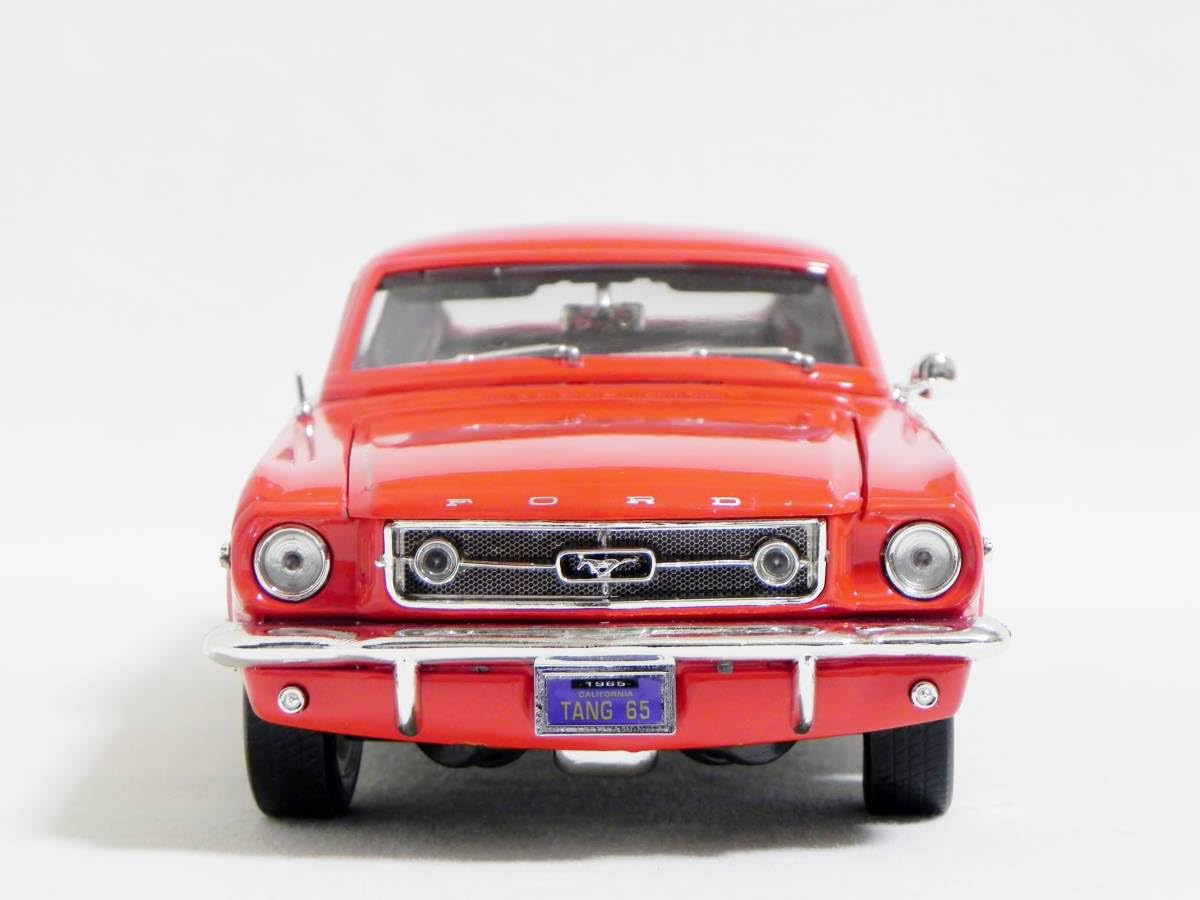 Amazon | MIRA 1/18 フォード マスタング FAST BACK 1965 レッド MIRA