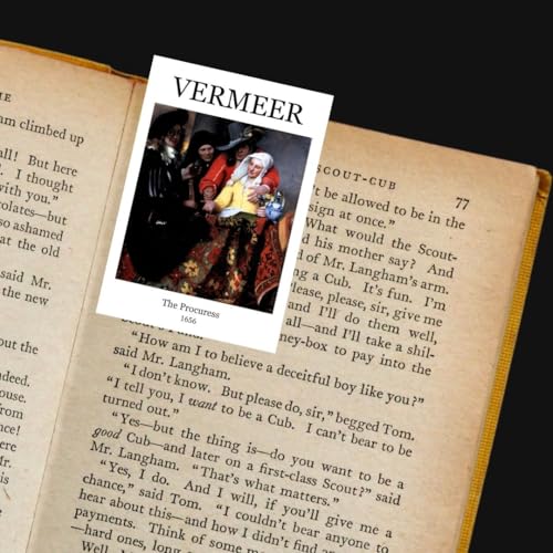 Image of Vermeer Paintings Poster Polaroids | Aesthetic 15 Mini Posters (8.6 x 6 cm) | Posters of Vermeer's The Alley, Girl with a Pearl Earring Paintings and more | Vermeer's Poster (Vermeer, 15)