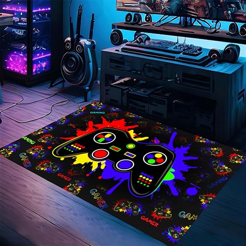 Tapete Gamer Moderno 3.3x5ft para Niños miniatura 4