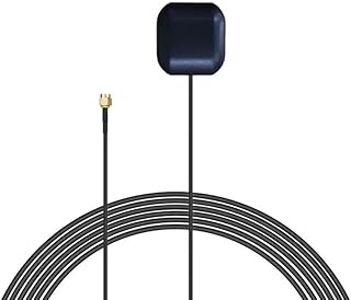 Car Mounted Active GPS Navigation Antenna SMA Male Connector for car GPS Navigation System Module, Truck and Ship GPS Tracker Locator (SMA Male Antenna)