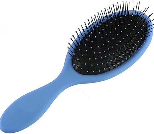 Miniatura 9 de Peine para el cabello Mini Unisex Tamaño de Bolsillo Antideslizante Desenredar Cepillo de Cabello Seco Mojado Masajeador Cuero Cabelludo Púrpura