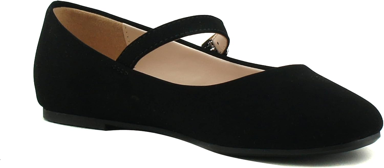  | Soda Hookup-2 Kids/Children/Girls Fashion Classic Mary Jane Flat Rounded Ballet Shoes | Flats