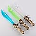 Fun Central 3 Pack - 16.5 Inches LED Light Up Pirate Swords for Kids - Pirate Party Supplies - Assorted Colors